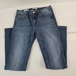 Vigoss jagger bootcut jeans blue denim womens size 29 Medium wash 6288